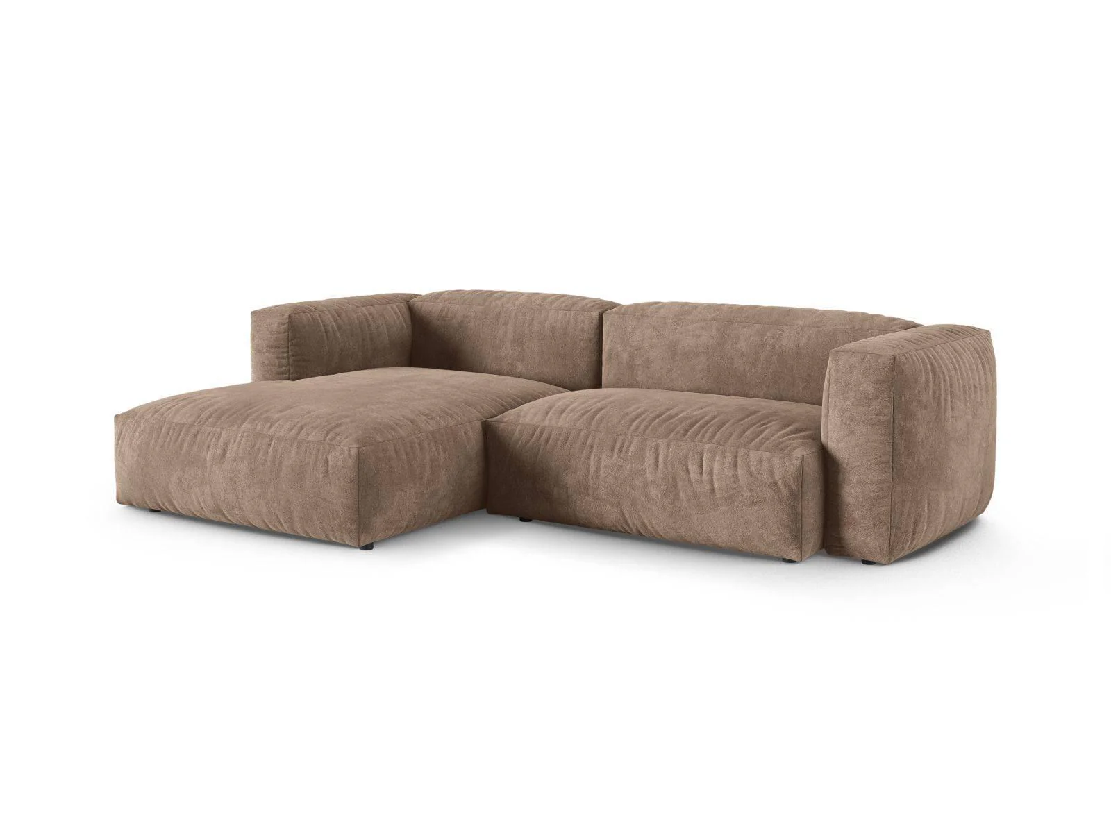 Modulaire hoekbank Martina links velvet