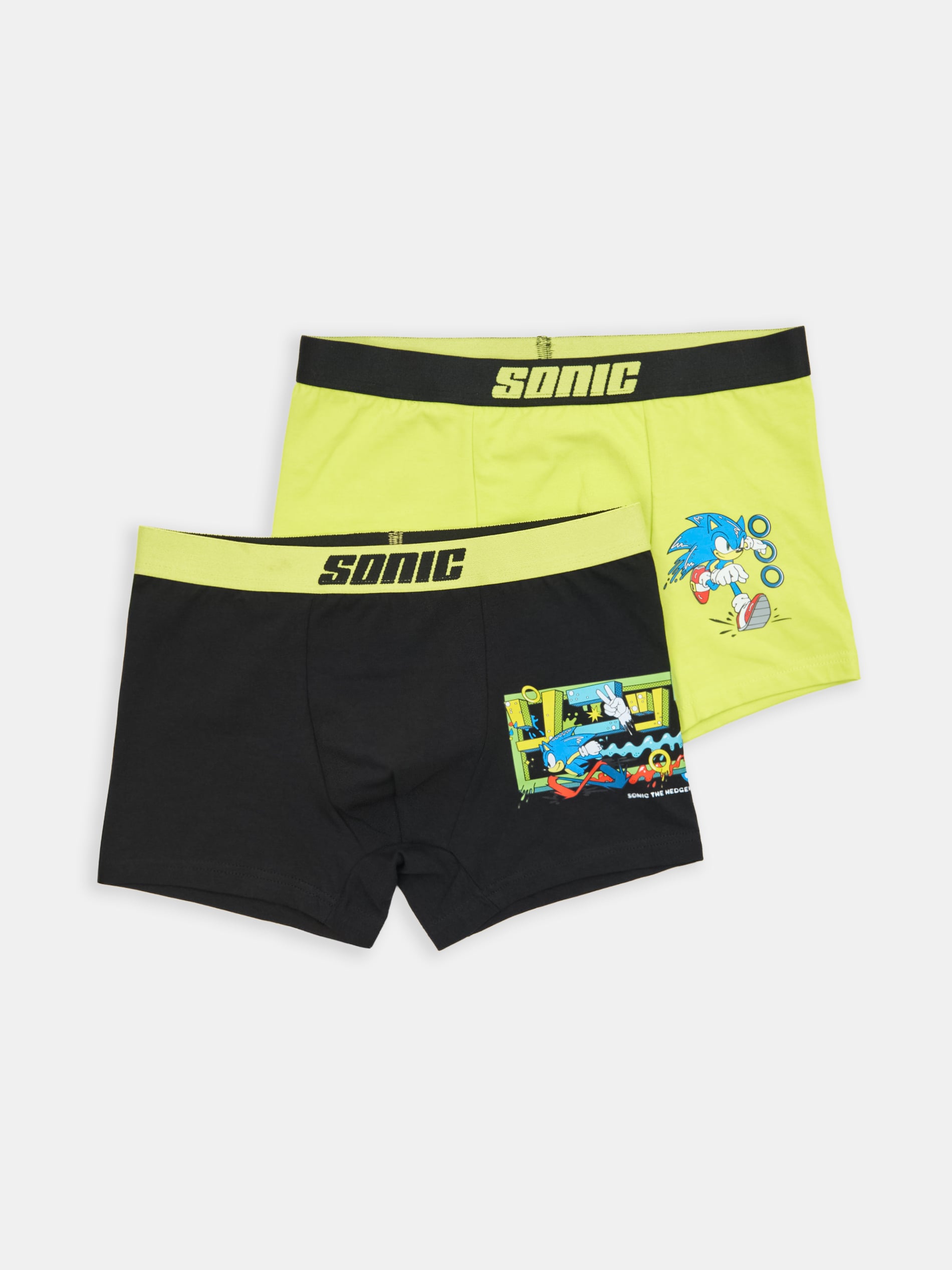 Bawełniane bokserki 2 pack Sonic the Hedgehog