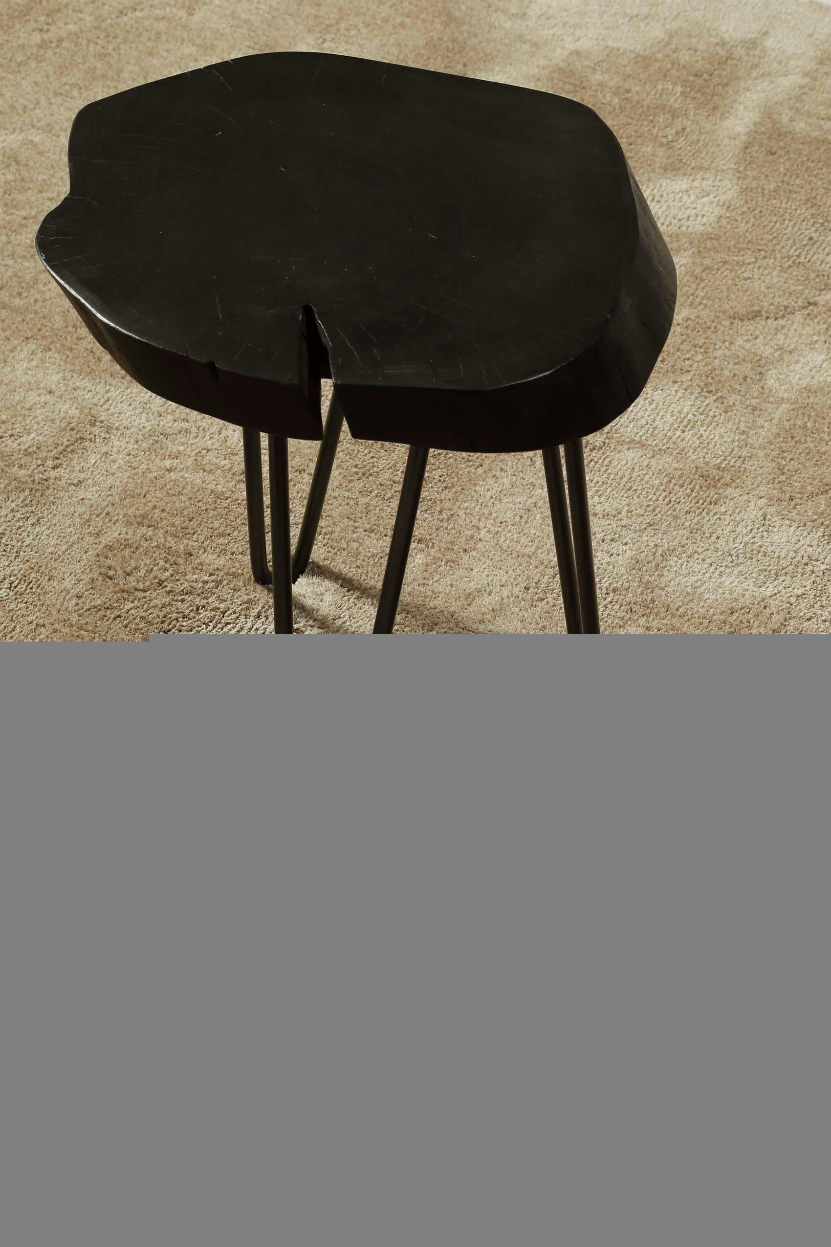 SIENNA - Tapis en microfibre doux et dense brun-beige chiné  120x170