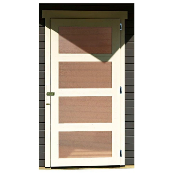 Gartenhaus »Mühlentrup«, Holz, BxHxT: 404 x 212 x 246 cm (Außenmaße inkl. Dachüberstand)