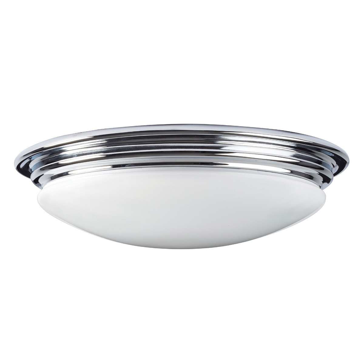 Plafonsrebrny okrągły 35,6cm Brompton 1xGX53x6W IP44 Elstead