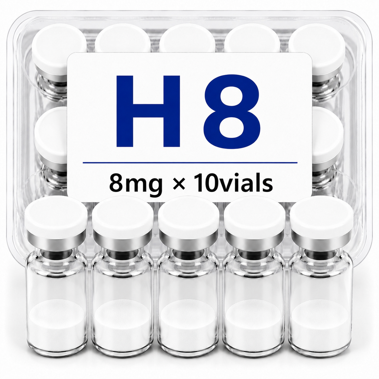 HGH 191AA (Somatropin）× 10 Vials