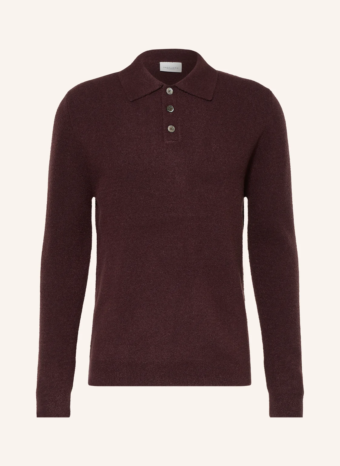 PROFUOMO Strick-Poloshirt