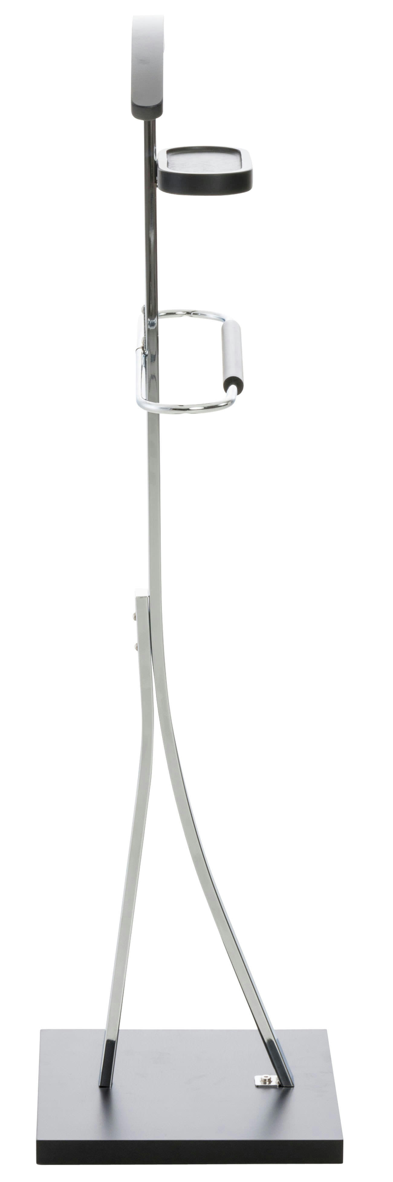 NAVAN - Valet de chambre avec cintre en métal Noir