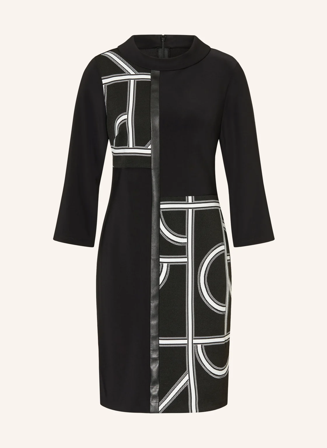 Joseph Ribkoff Kleid im Materialmix mit 3/4-Arm