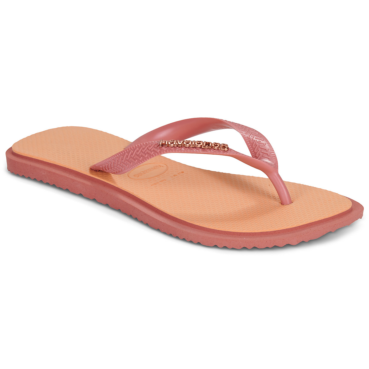Havaianas - TOP SQUARE FUSION - Pink / Orange