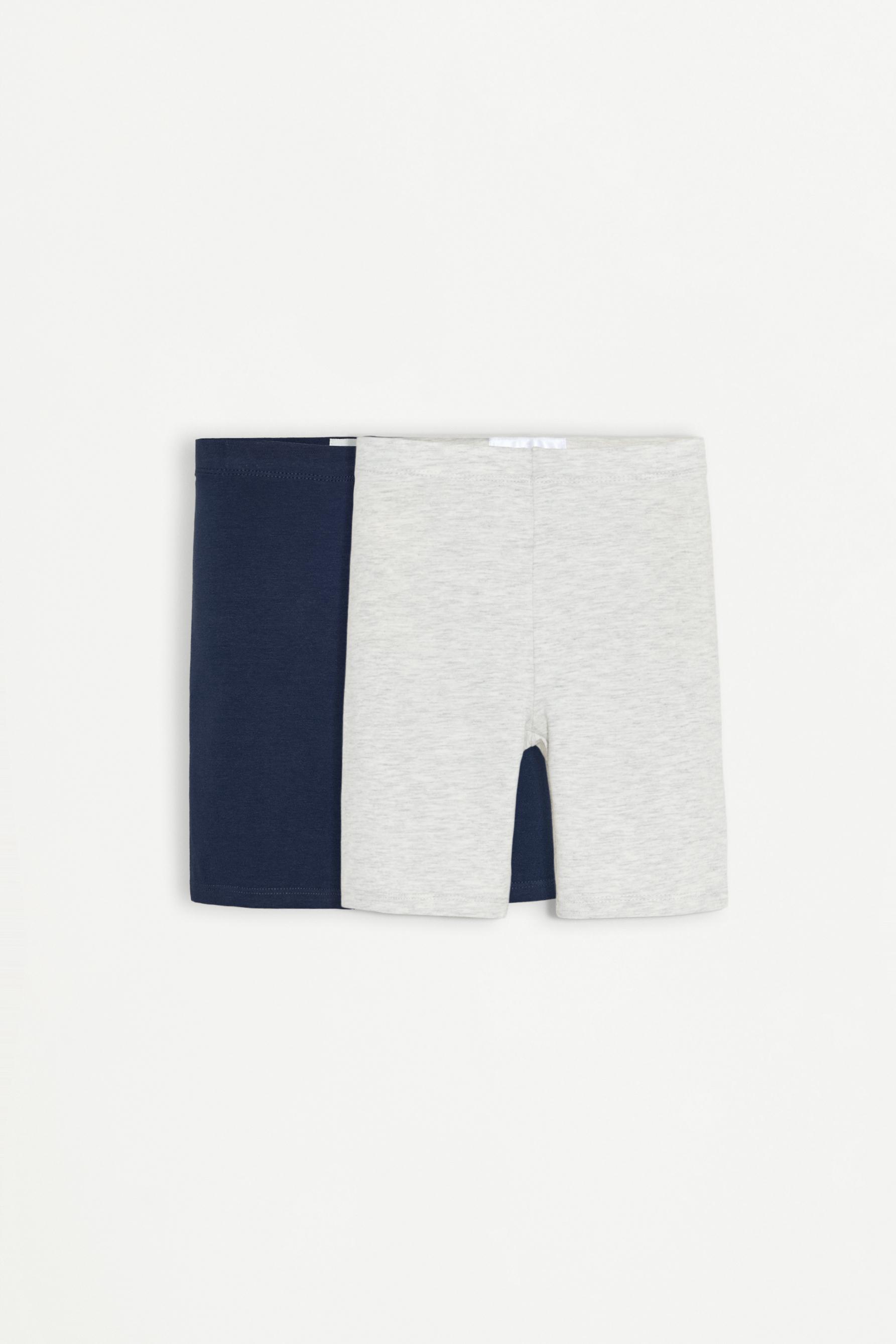 Pack 2 leggings ciclistas lisos
