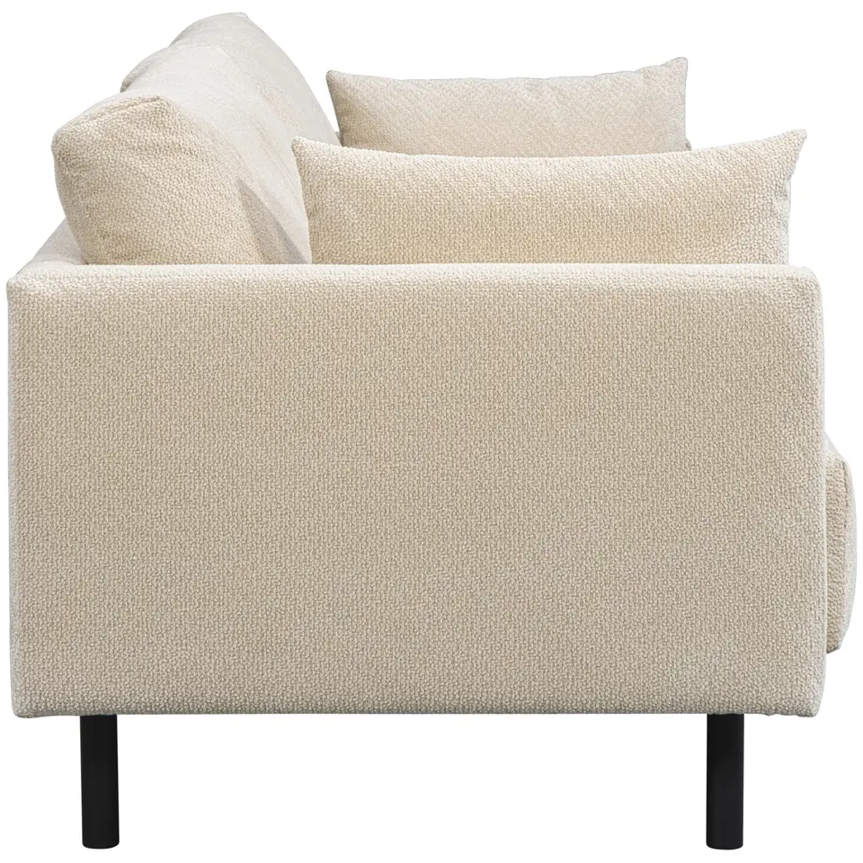 Bank Siem 3-zits - stof Egon - beige