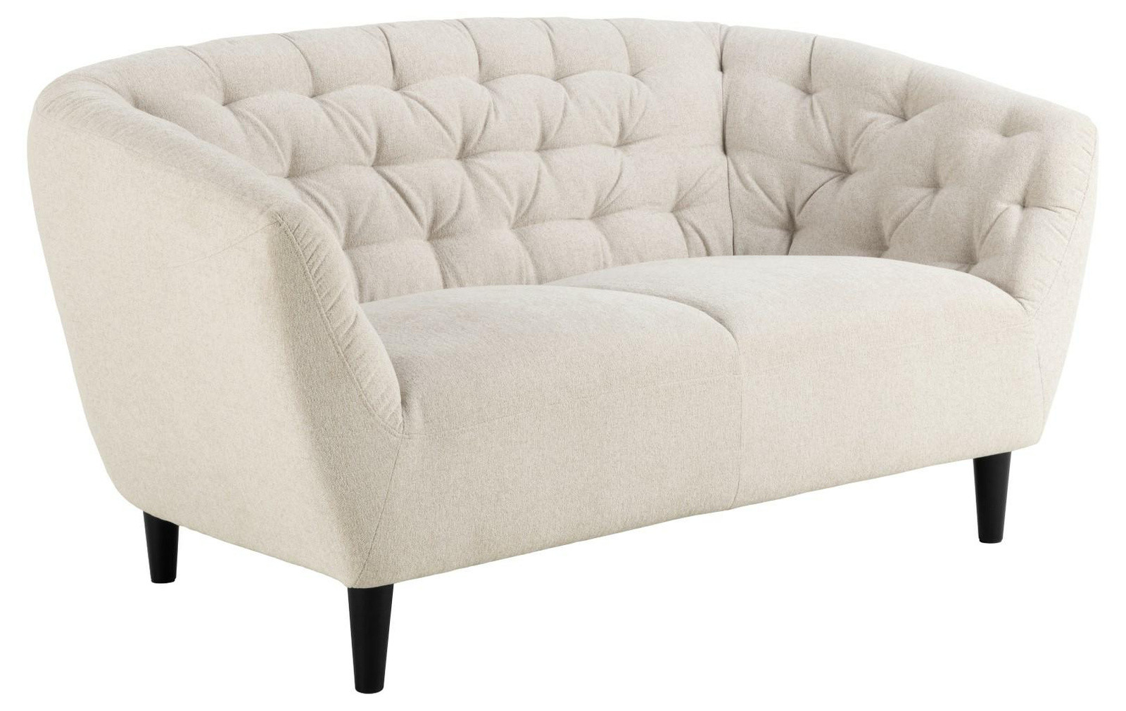 Sofa 2-osobowa Ria beżowa Juto 4 150x84x78 cm pikowana