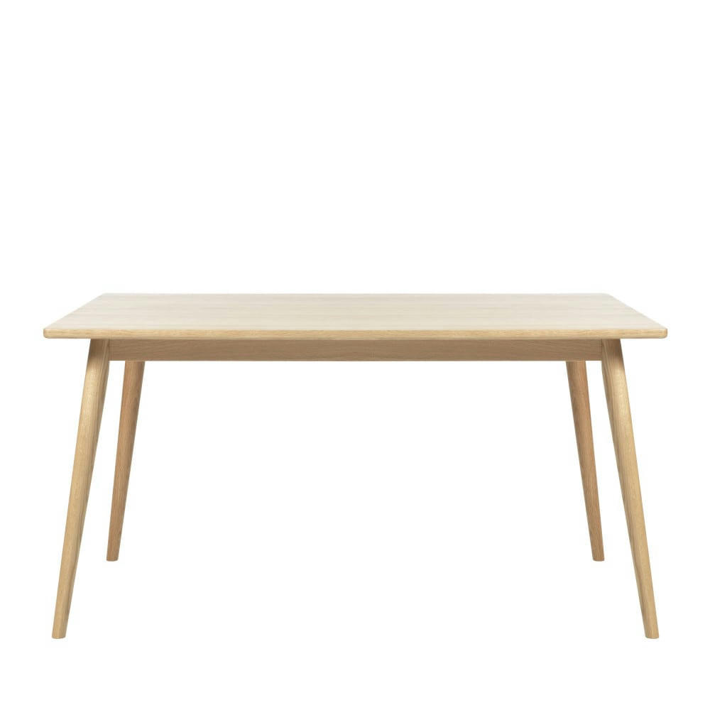 KIYO - Table à manger en bois 150x90cm bois clair