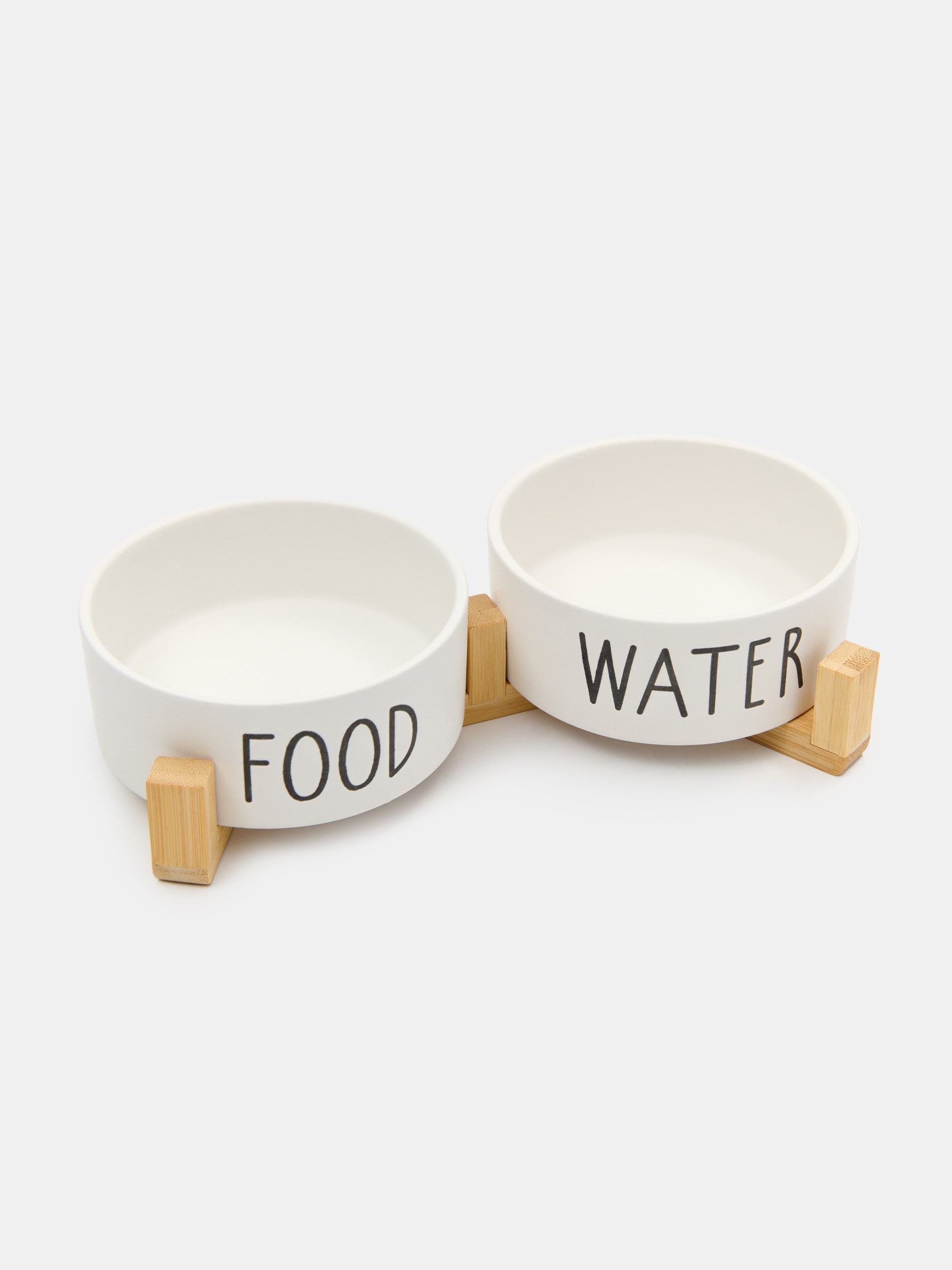Zestaw ceramicznych misek dla zwierząt Food & Water