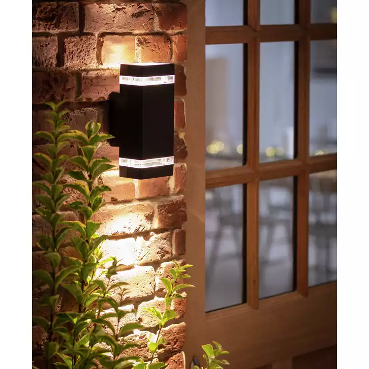 Habitat GU10 LED Up and Down Wall Light