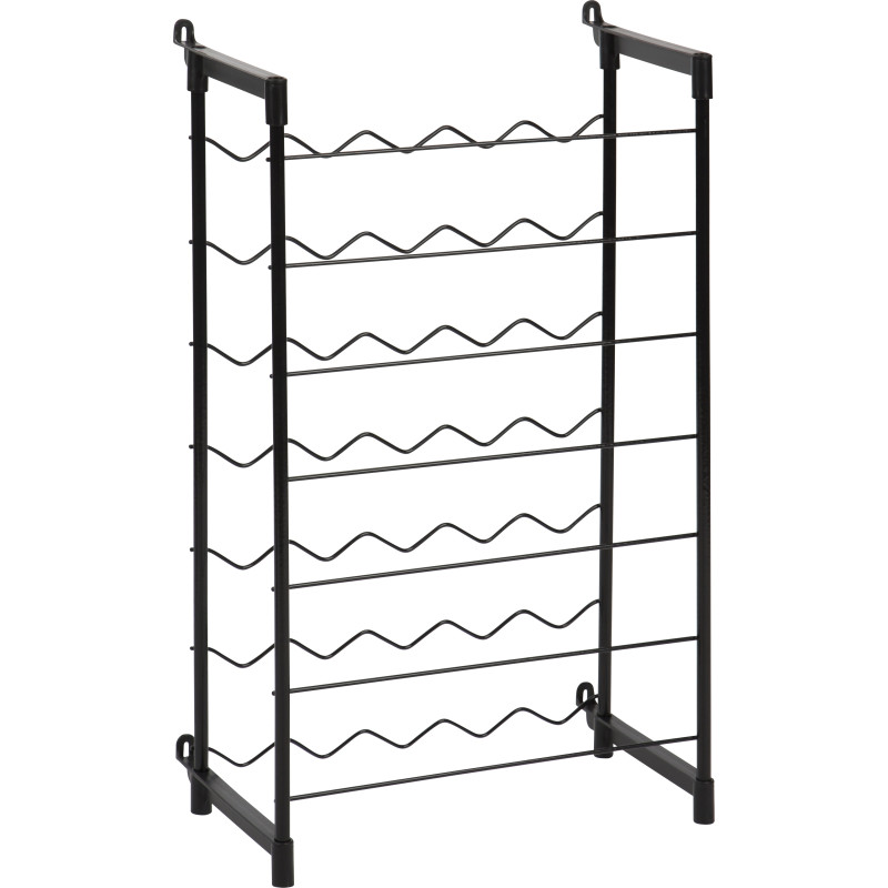 Porte-bouteilles en acier 35 places PRACTO HOME