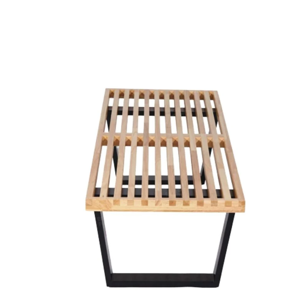 Nelson WOOD SLATE Bench (48) - 14.5''Hx48''Wx18.5''D