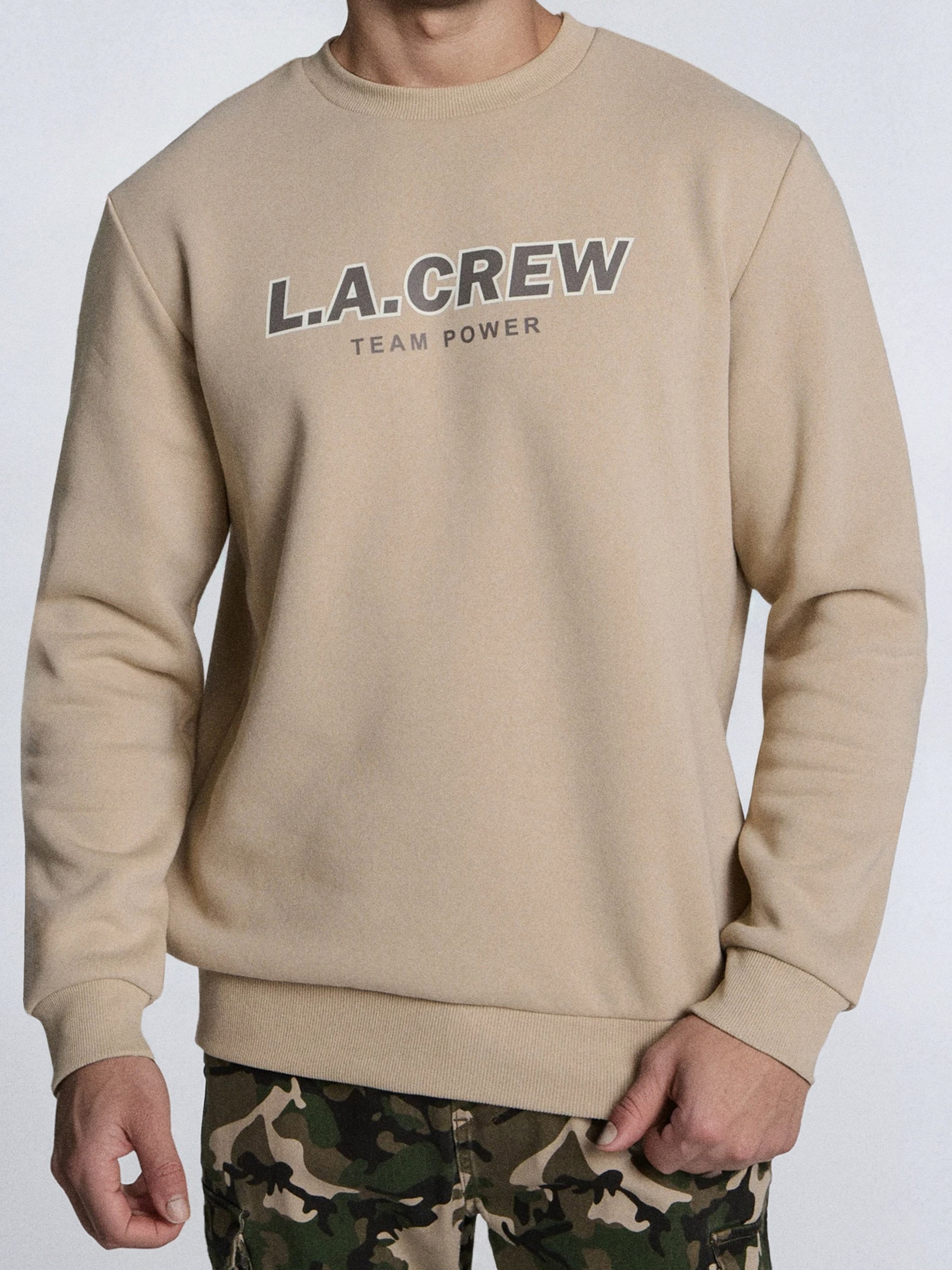 Bluza crewneck z napisem