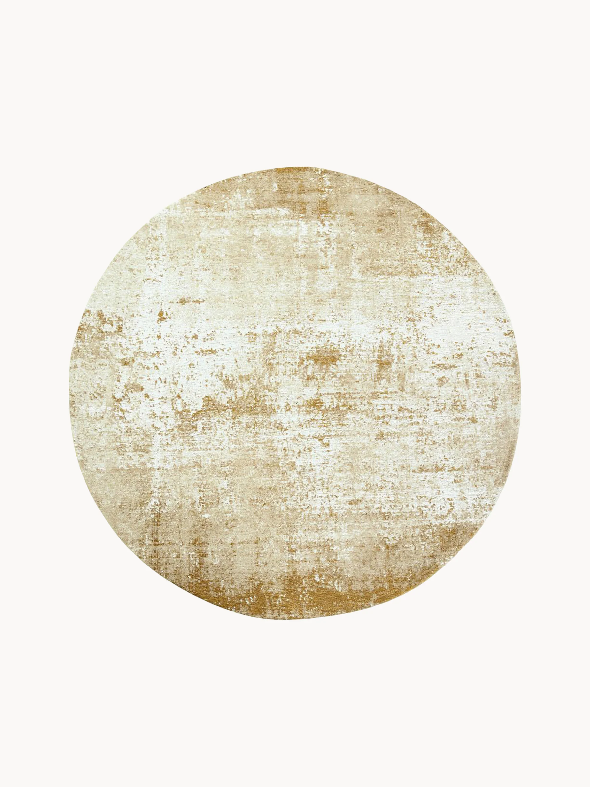 Waschbarer runder Indoor & Outdoor-Jacquard-Teppich Virgin Land