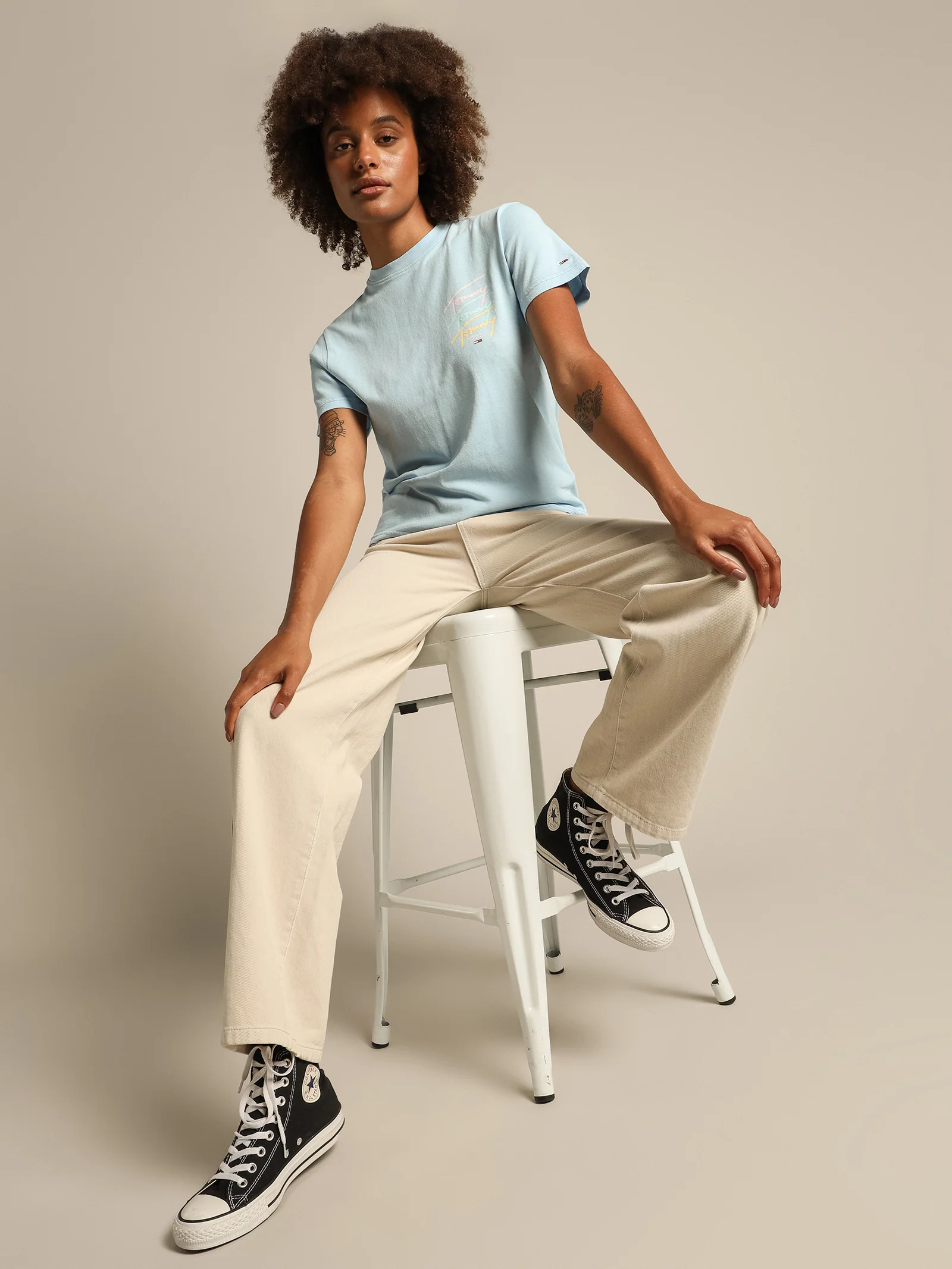 Tommy Repeat Script T-Shirt