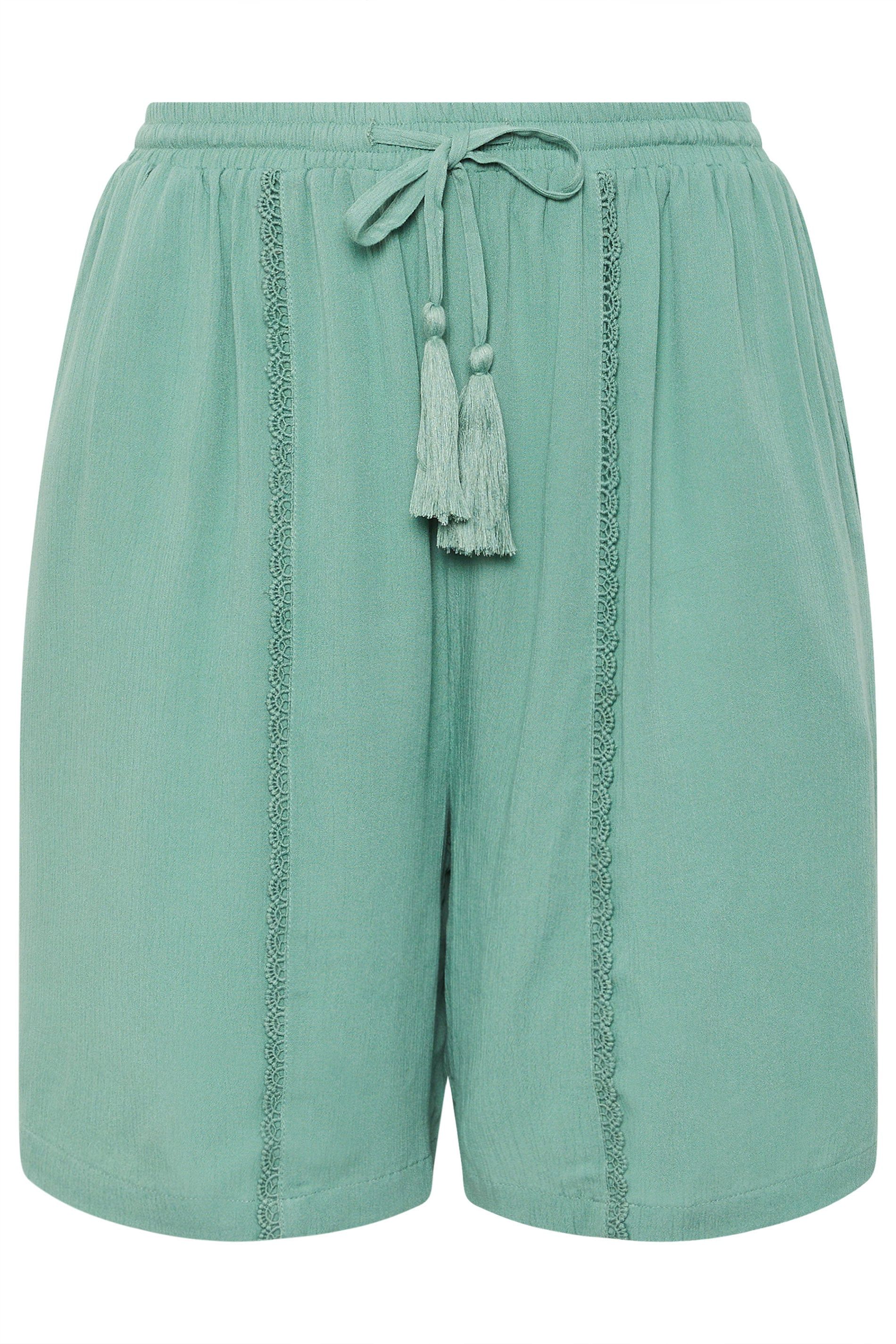 Yours Scallop Detail Shorts