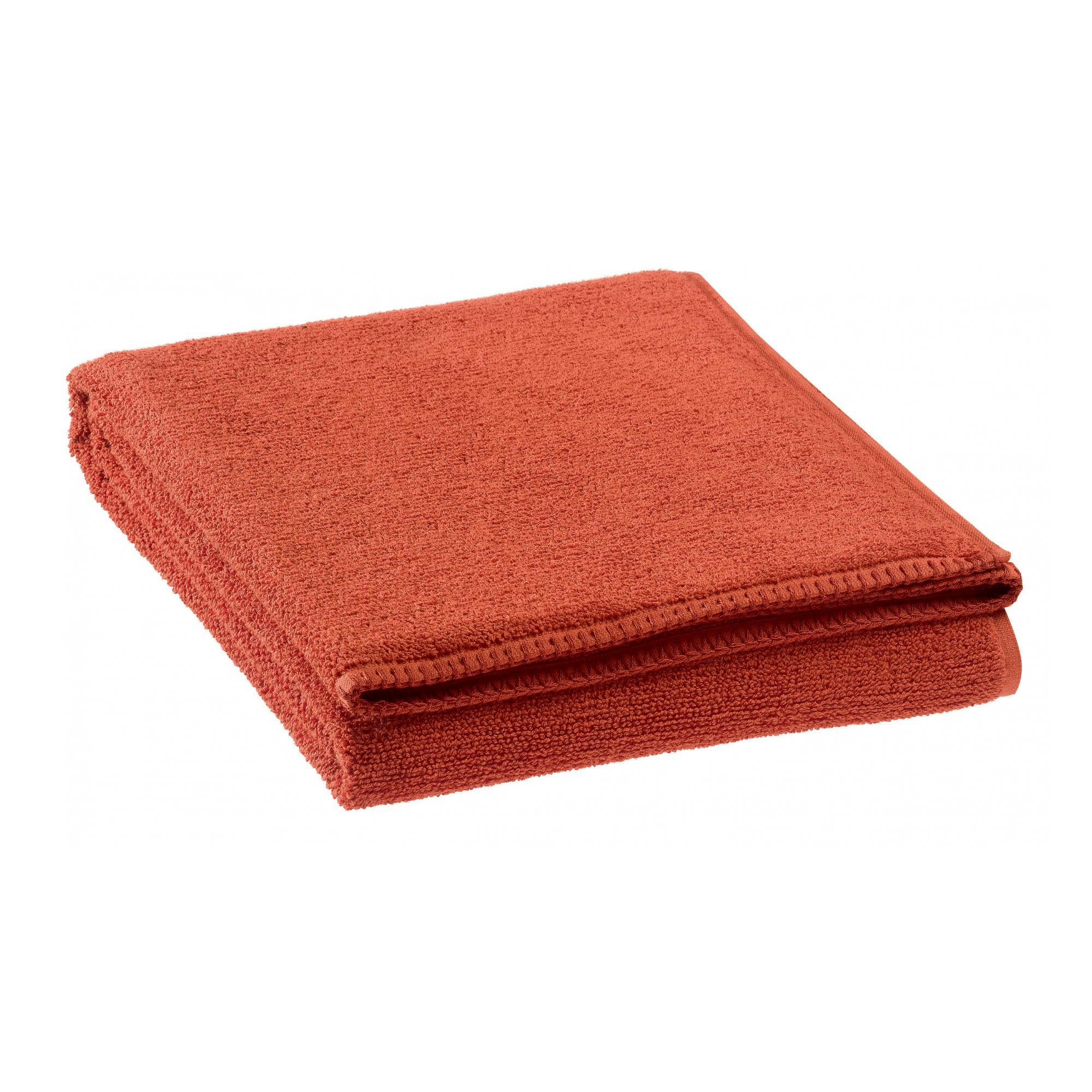 BORA - Drap de bain  en coton rooibos 90 x 150