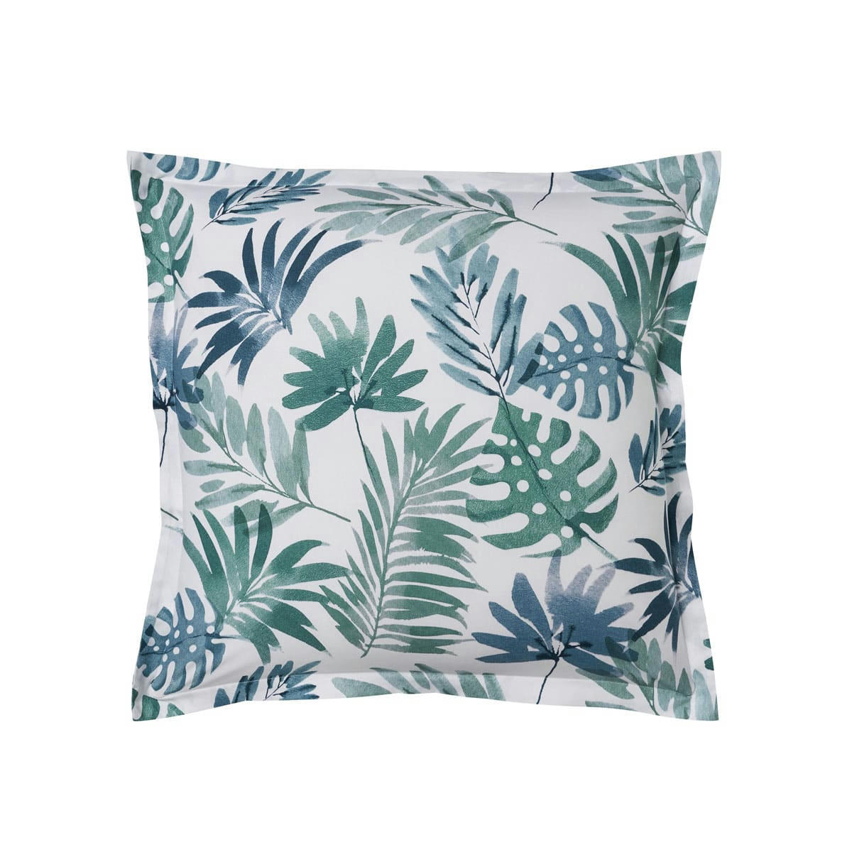 ANGELE - Taie d'oreiller en lyocell vert 63x63