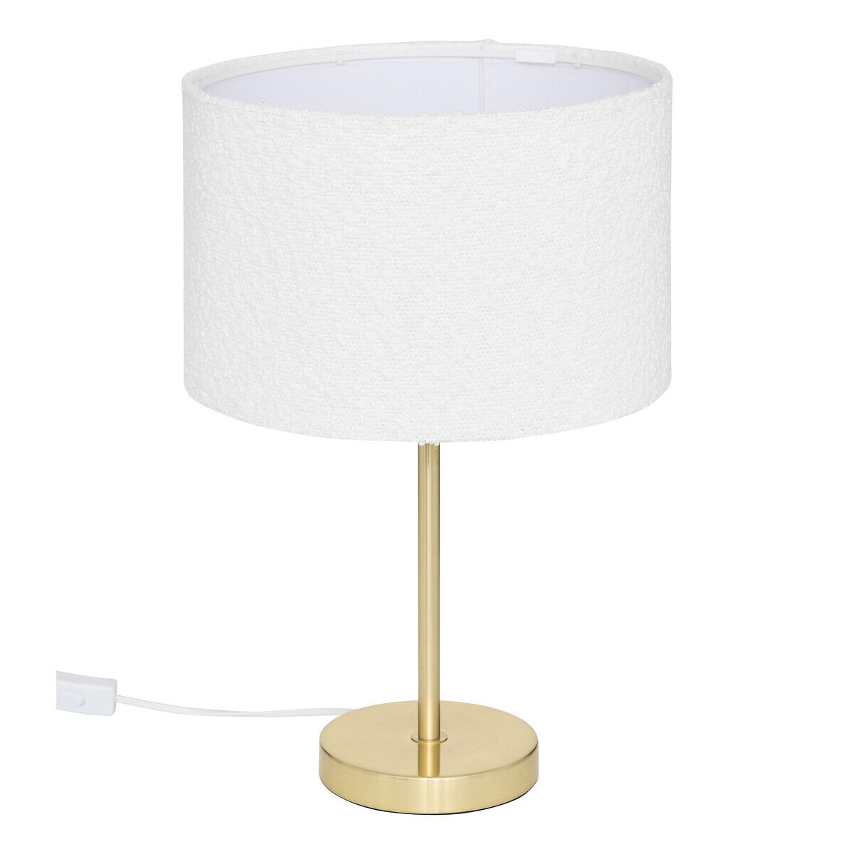 Abajour BELINE branco 30cm