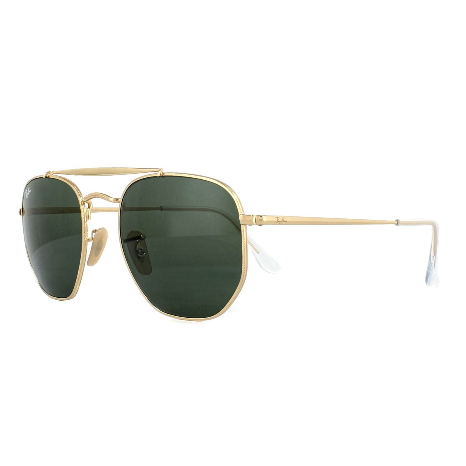 Ray-Ban Aviator Gold Green G-15 Sunglasses