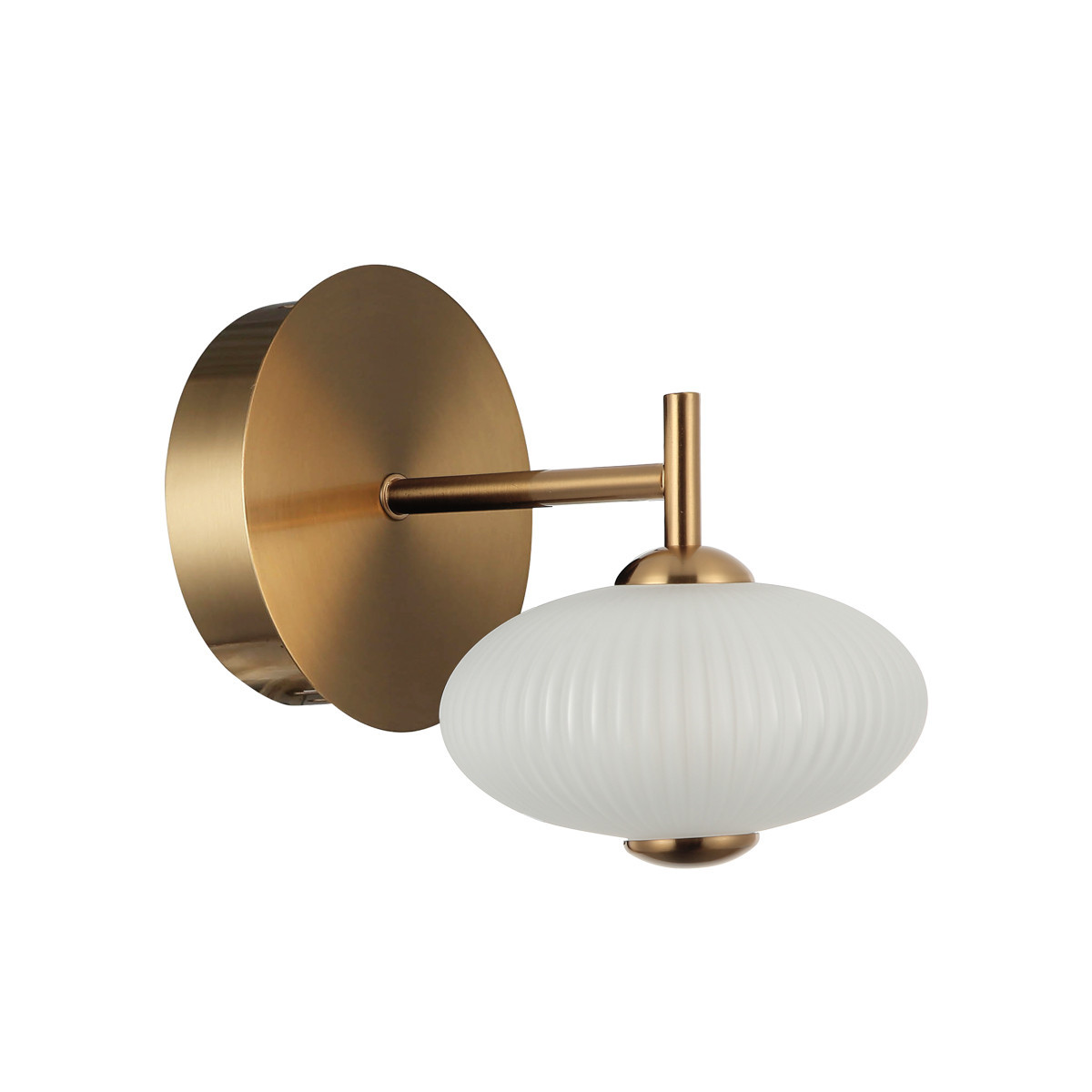 Kinkiet NICOzłoty LED 1x5W 480lm wym:19x15x24cm IP20 Italux