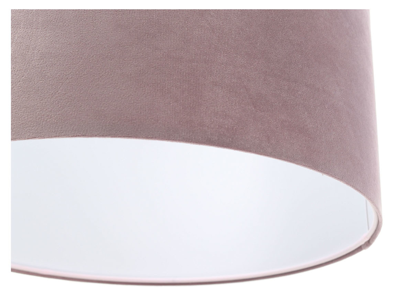 Lampa wisząca Jasmine bebe tkaninowa 30 cm różowa