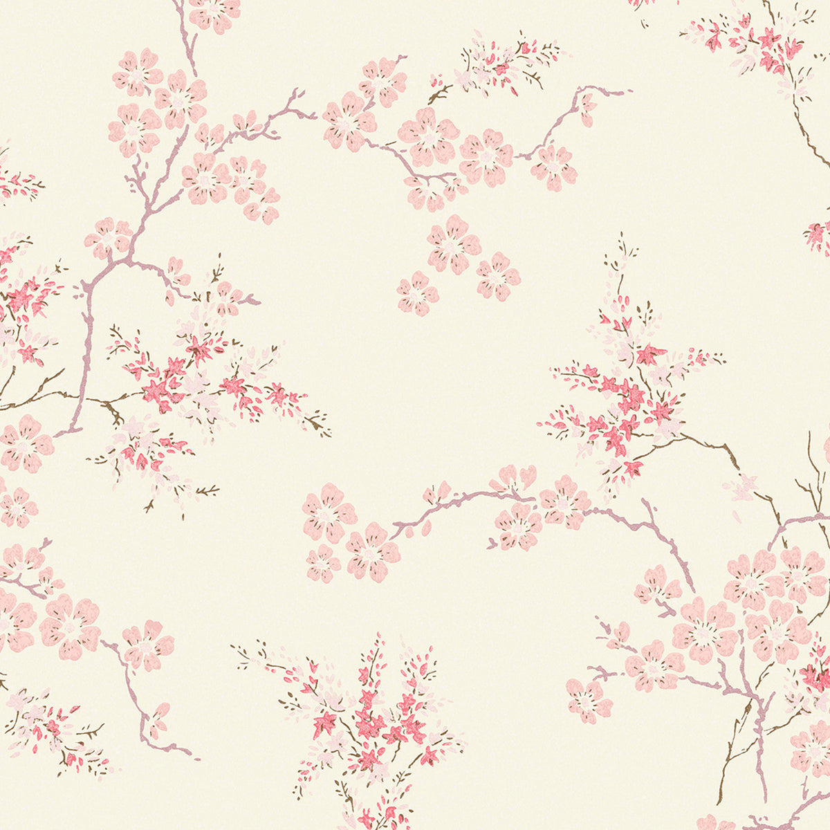 Laura Ashley Vliesbehang - Oriental Blossom Blush - 10mx52cm