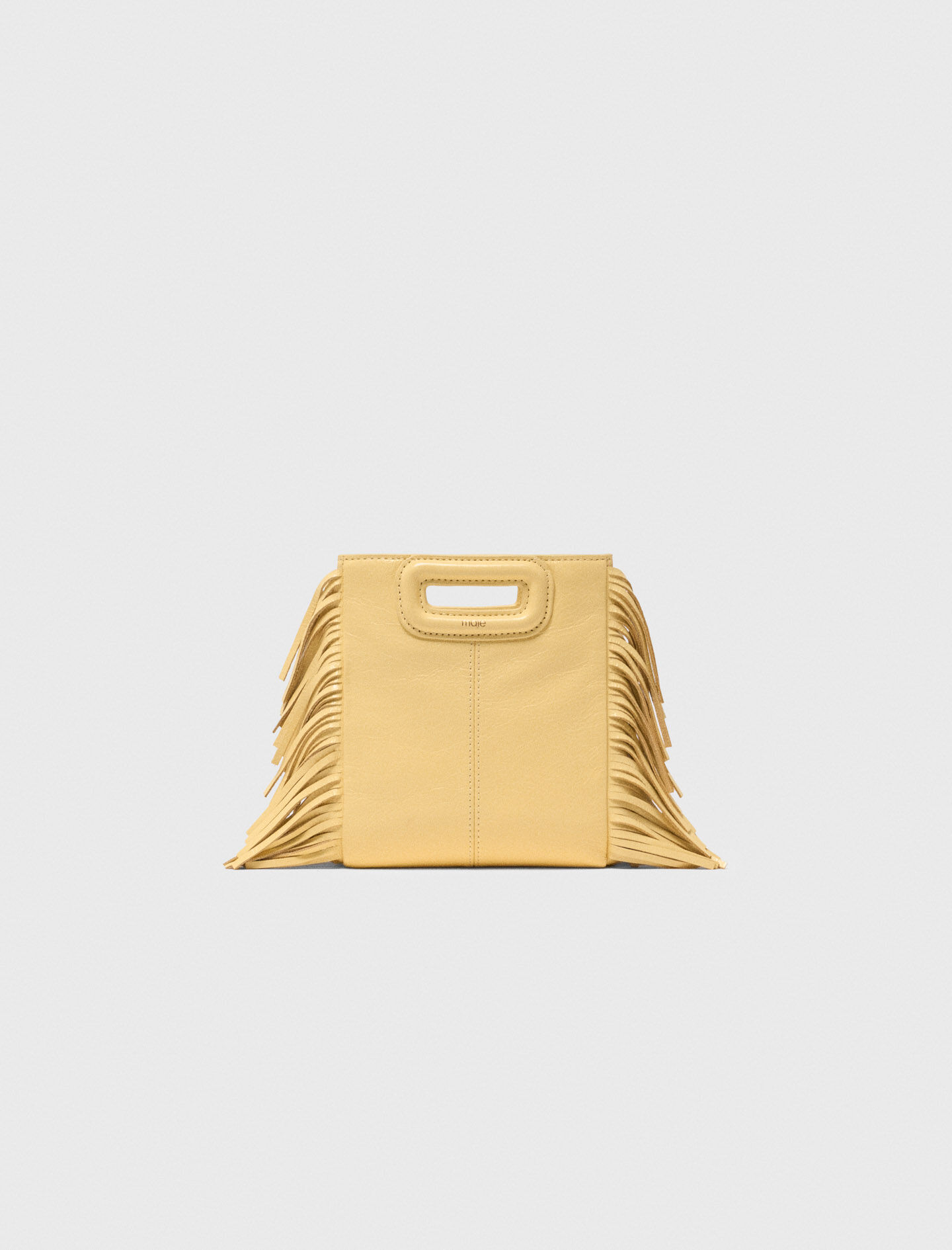 Sac M Mini cuir craquelé mat