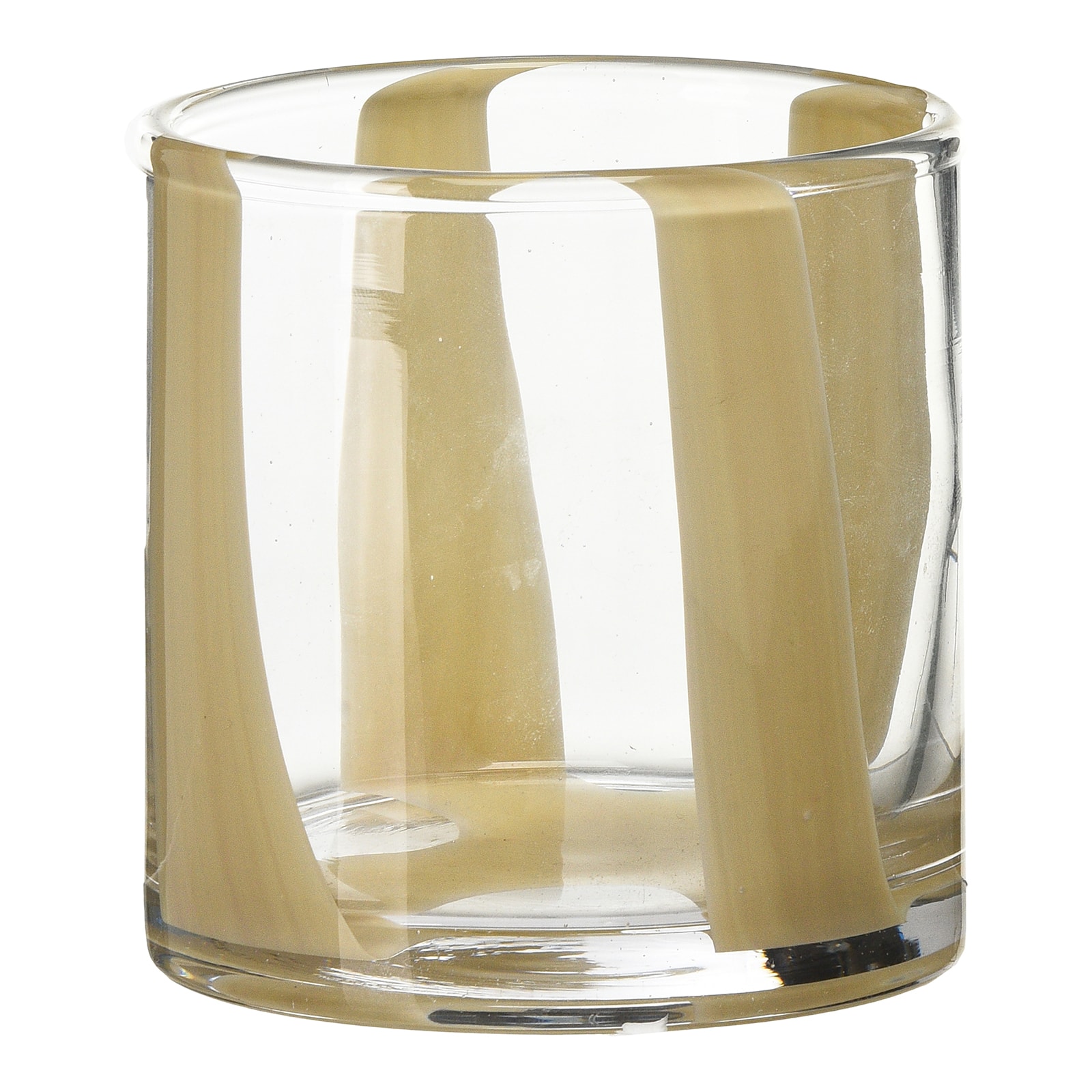 Windlicht Solid Creme, ⌀ 10 cm, H 100 mm