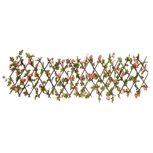 Kratka Ogrodowa Panel PVC 180x20 cm Różowy