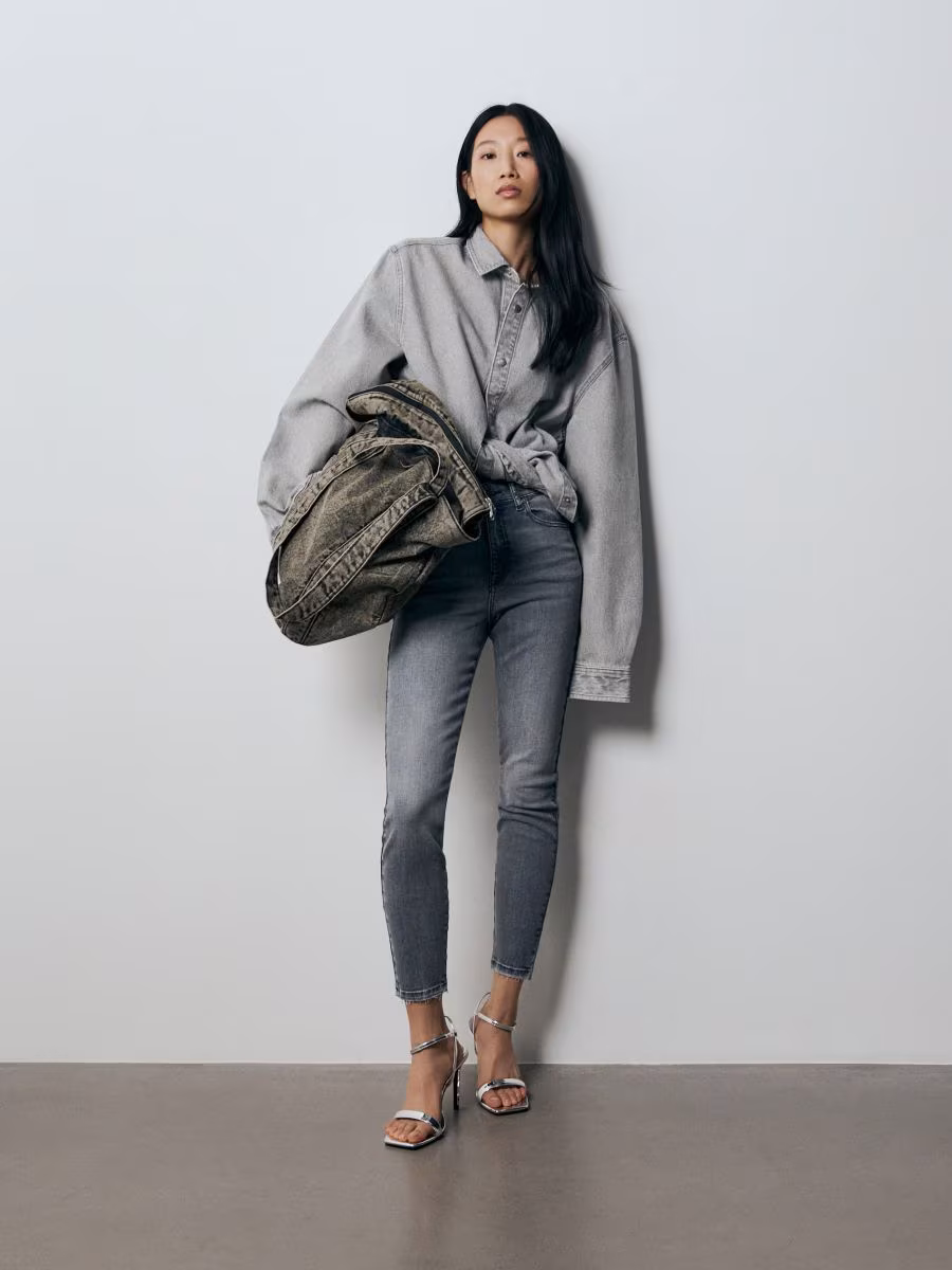 Denim Shopper Bag