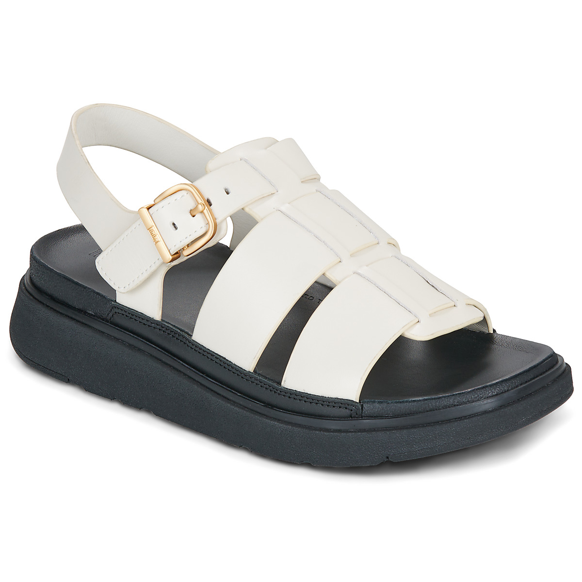 FitFlop - GEN-FF LEATHER FISHERMAN - Beige / Black