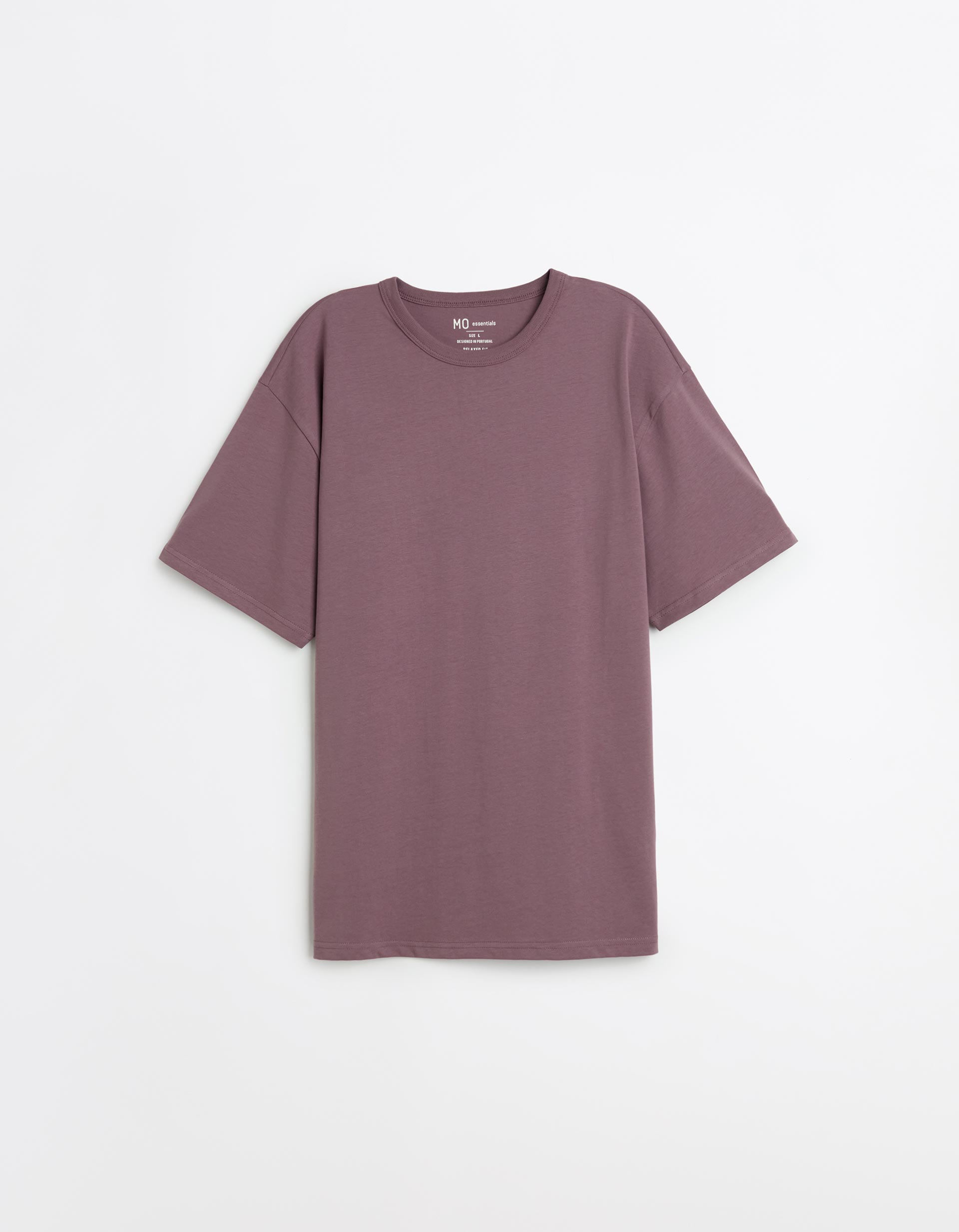 T-shirt Heavy Jersey, Homem, Rosa Escuro