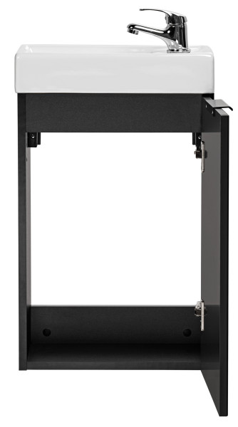 Szafka z umywalką 40 cm ADEL BLACK