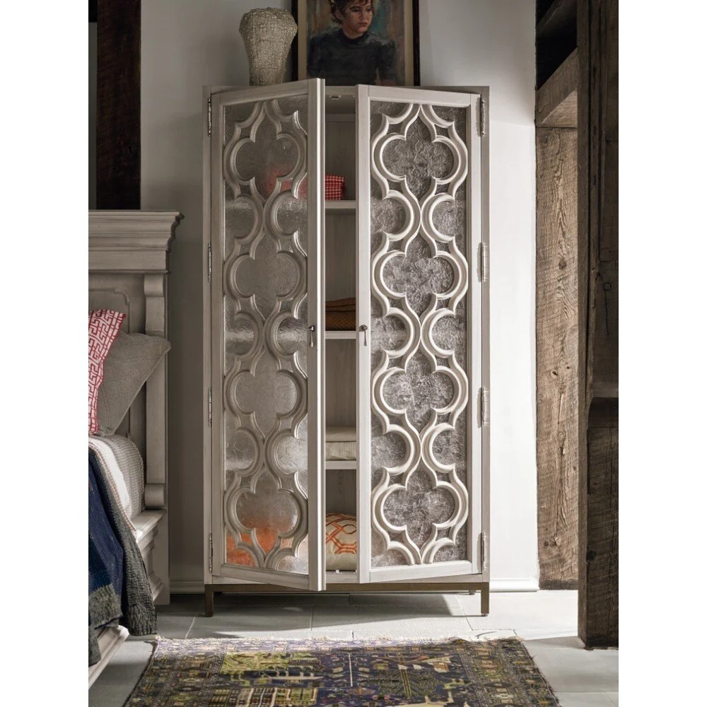 Universal White Wooden Storage Cabinet