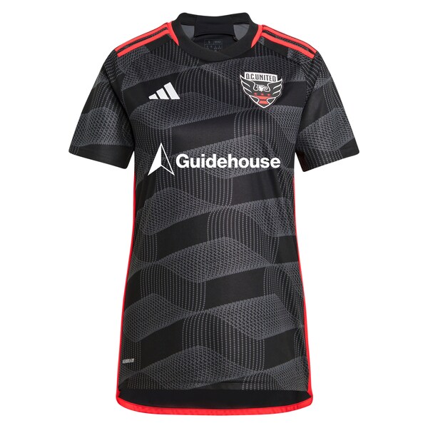 Aaron Herrera D.C. United adidas Women's 2024 The Icon Kit Replica Player Jersey - Black