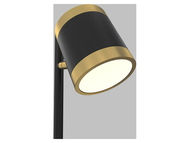 Lampka biurkowa Toulouse LED metalowa czarna