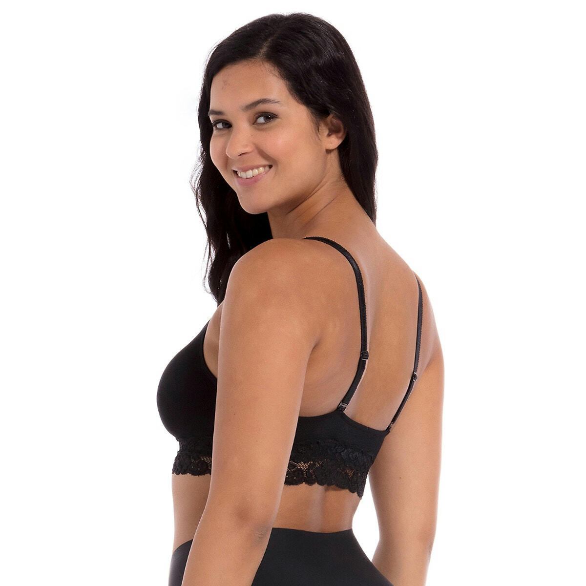 Brassière confort en dentelle