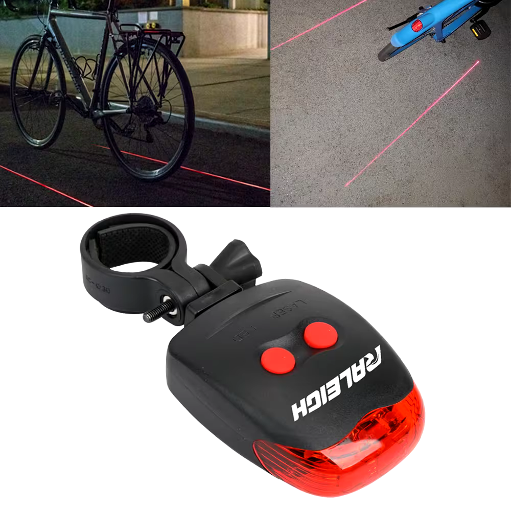 Raleigh Dual Laser Rear Bike Light