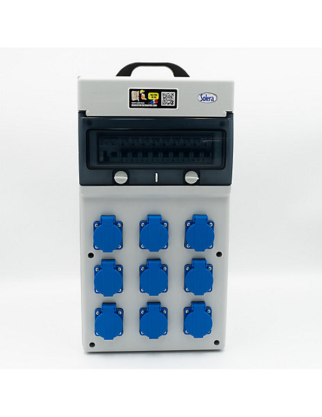 Coffret 9 Prises Monophasé 40a