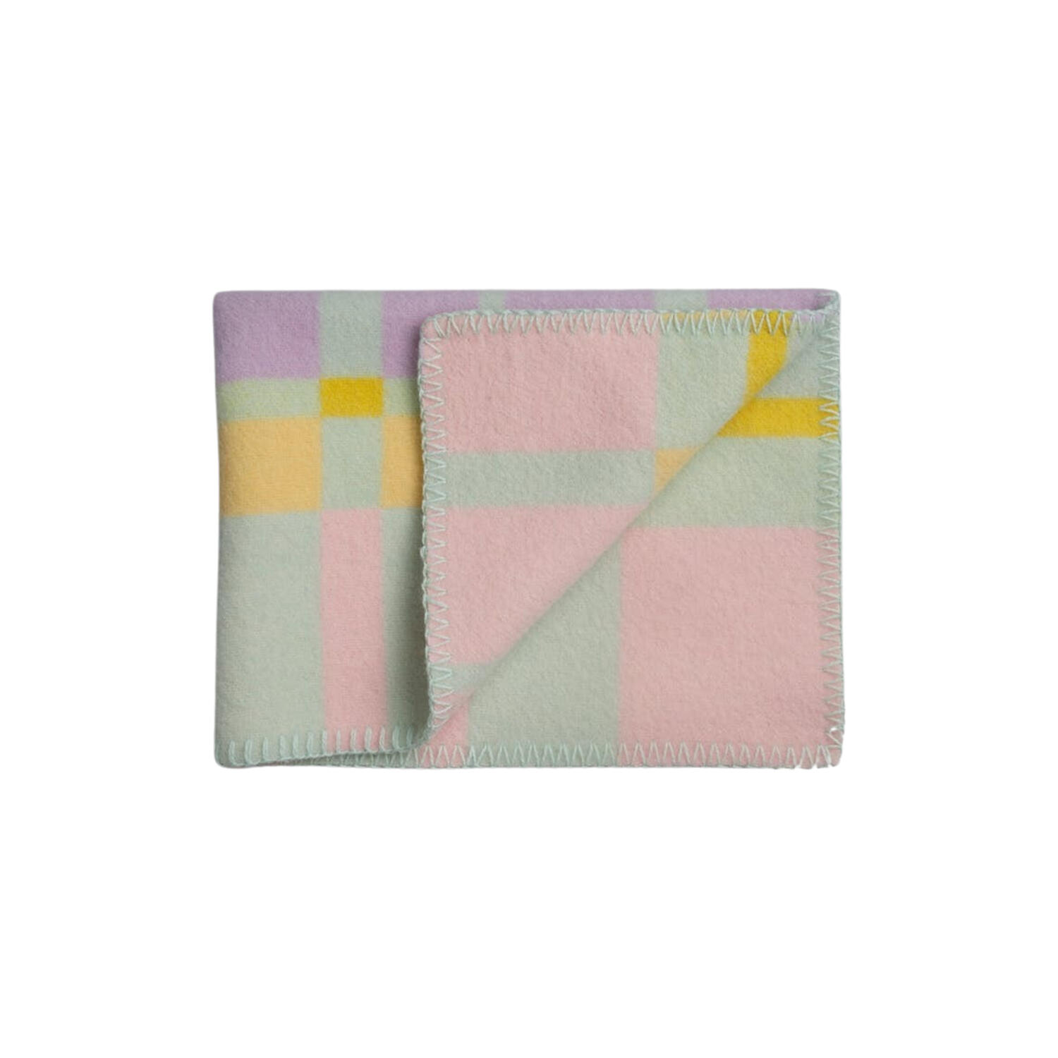 CITY Baby Size Throw, pastel