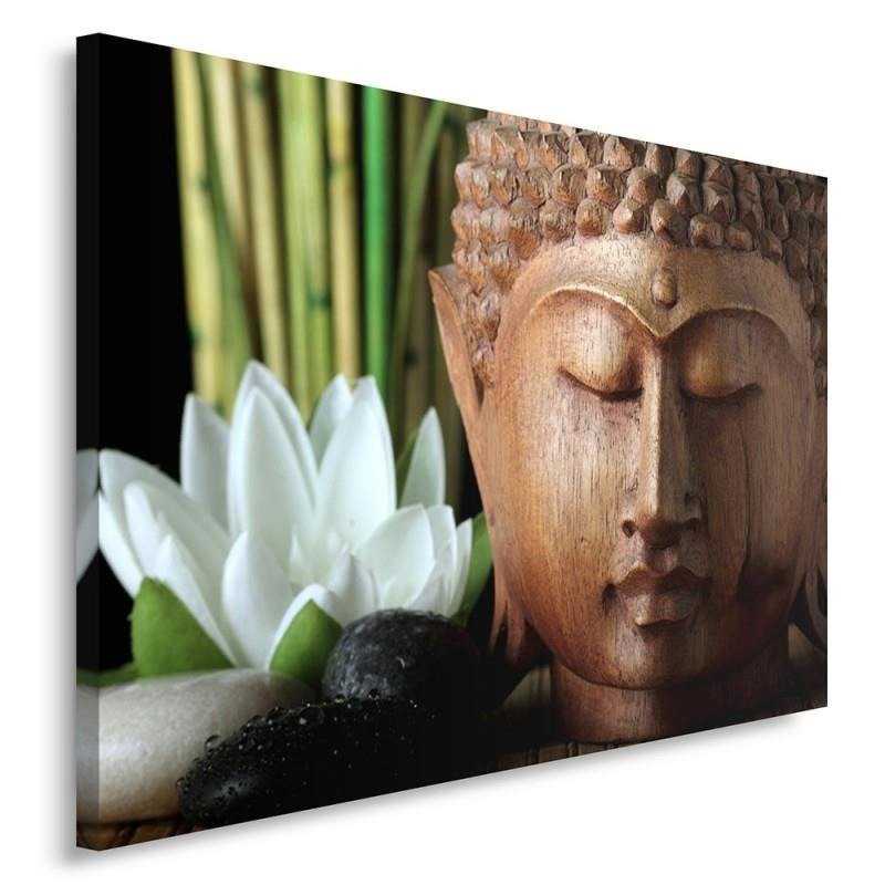 Feeby Obraz na płótnie, Budda bambus zen spa 60x40