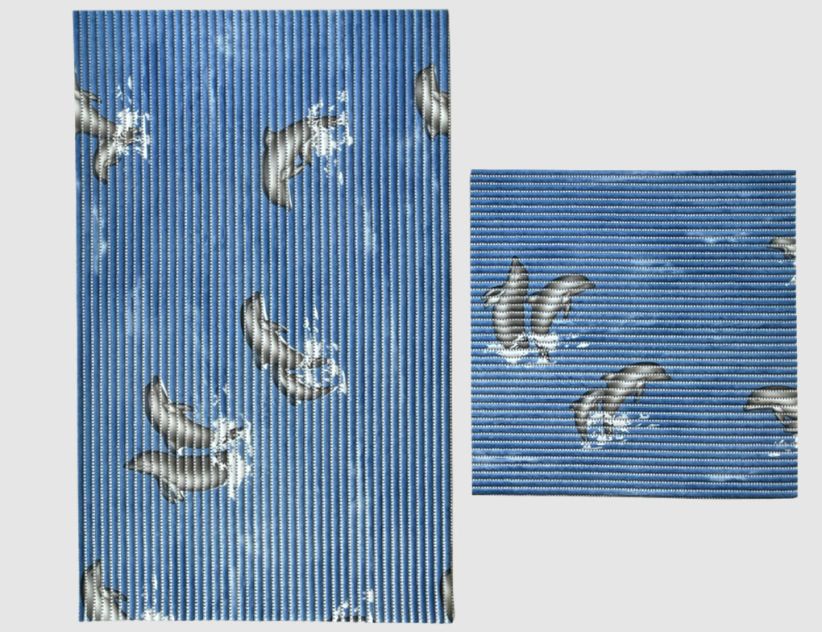 Badgarnitur Delphine Blau
