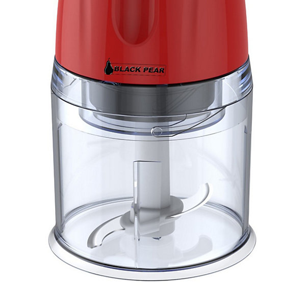 Mini Hachoir électrique Black Pear BHA36 - 300W - capacité 500mL - Bol transparent gradué - Lames en acier