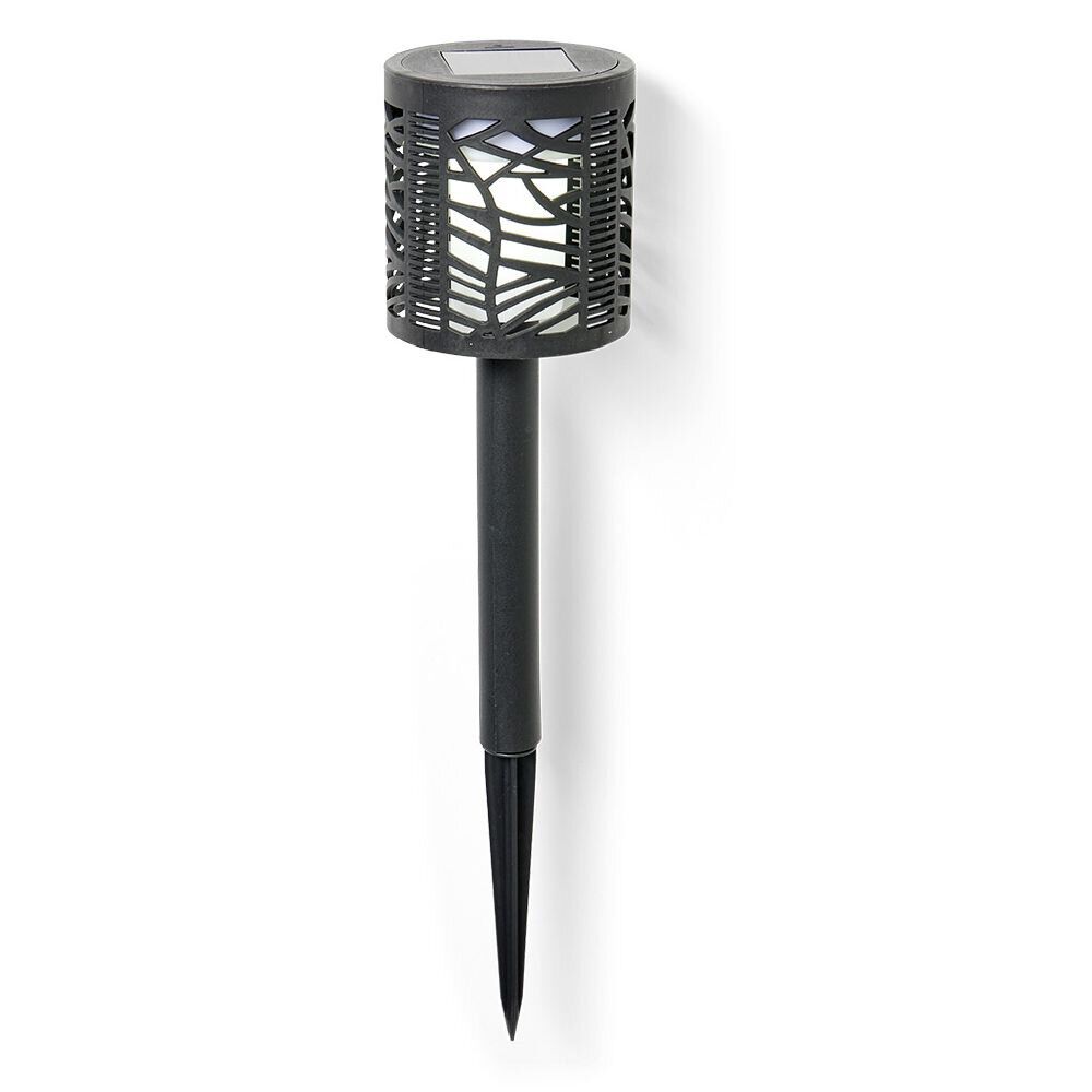 Borne solaire plastique ajouré noir H36,5cm