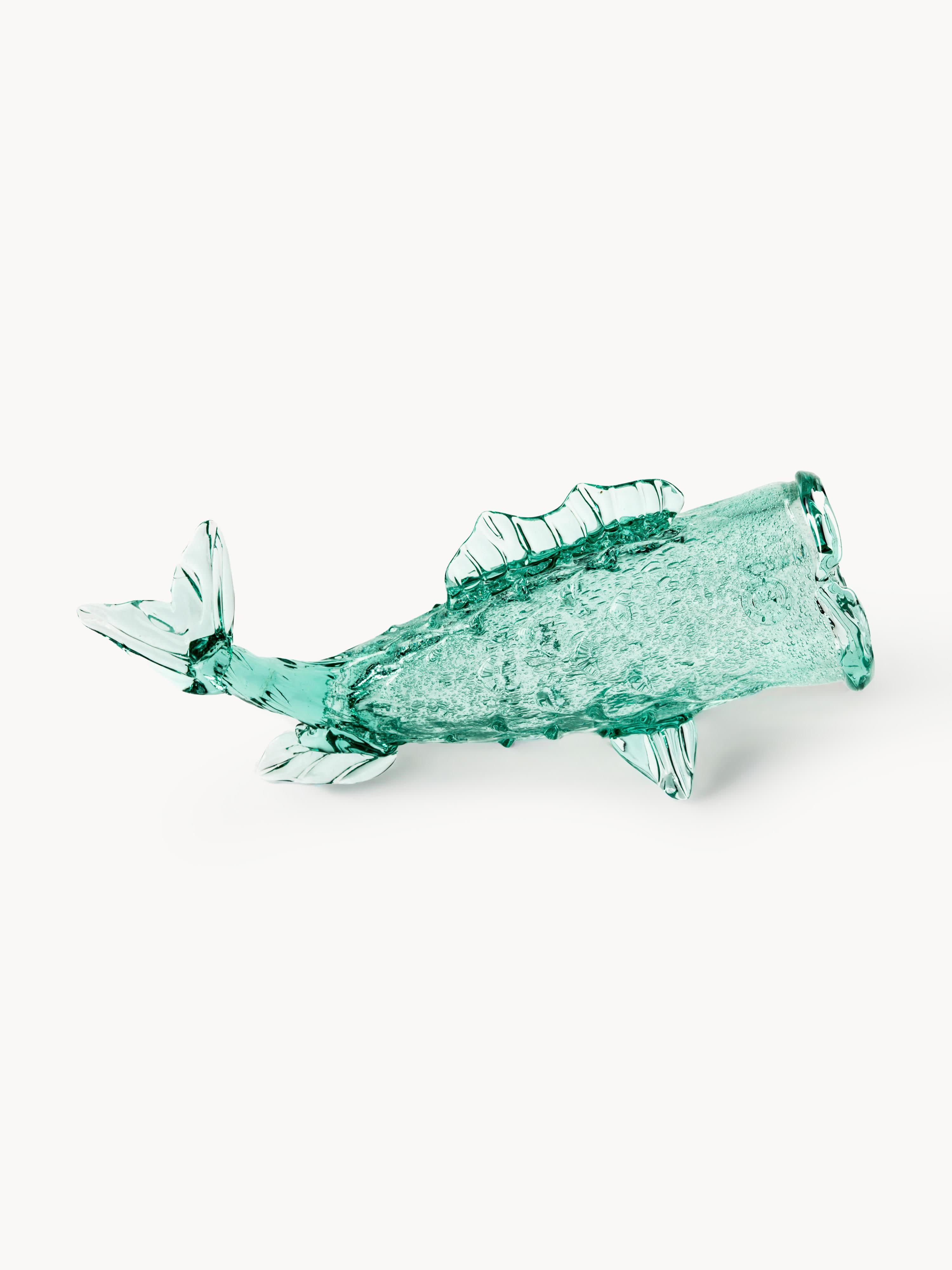 Mundgeblasenes Aufbewahrungsglas Fish