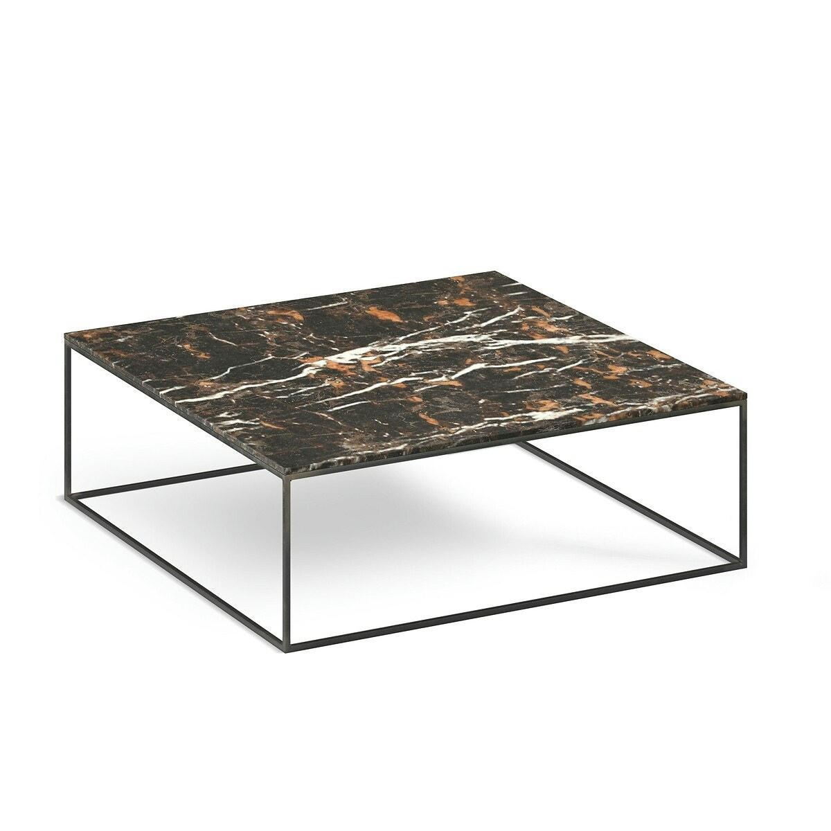 Table basse marbre ambré, Mahaut