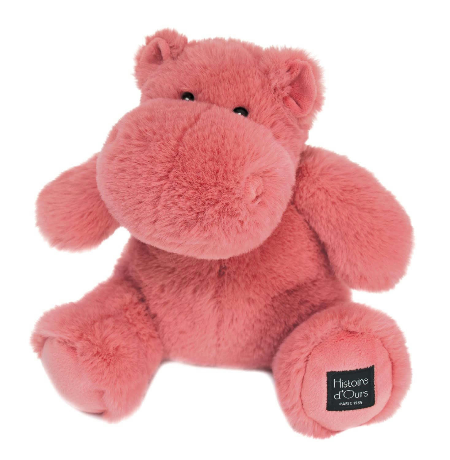 - Peluche Hippo Hip Chic terracotta 25 cm
